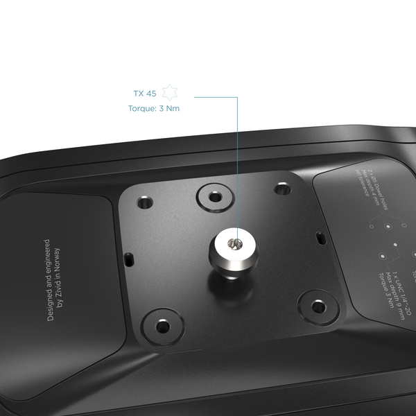 Stationary quick-mount