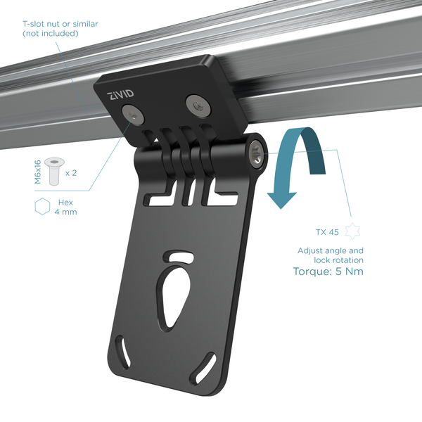 Stationary quick-mount