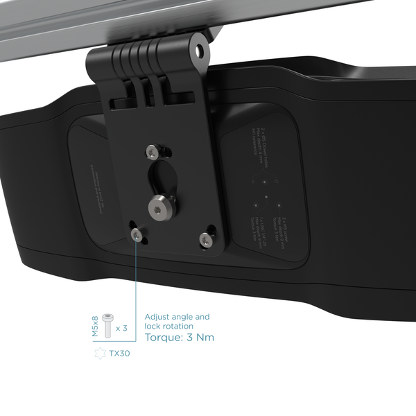 Stationary quick-mount