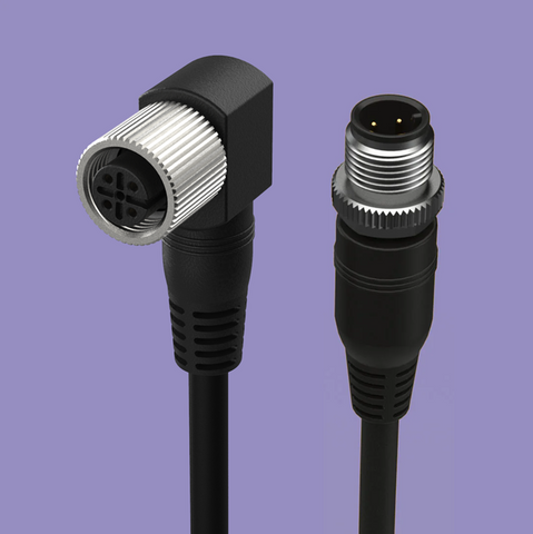 Power extension cable, 3m Right-Angle, Zivid 3 - Zivid